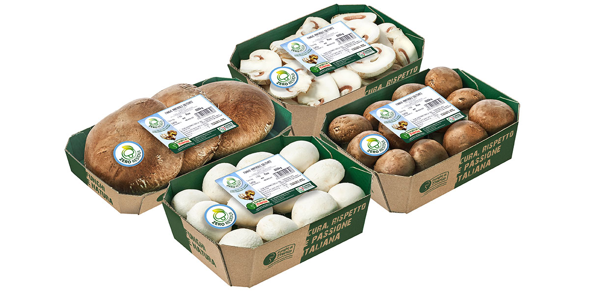Funghi di Treviso presenta la gamma completa Zero Residui
